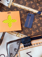 LV 26S SCARF 135 IN CASHMERE AND SILK 320940