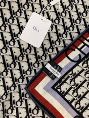 DIOR 26S SCARF 140 IN CASHMERE AND SILK 433906