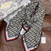 DIOR 26S SCARF 140 IN CASHMERE AND SILK 433906