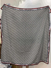DIOR 26S SCARF 140 IN CASHMERE AND SILK 433906