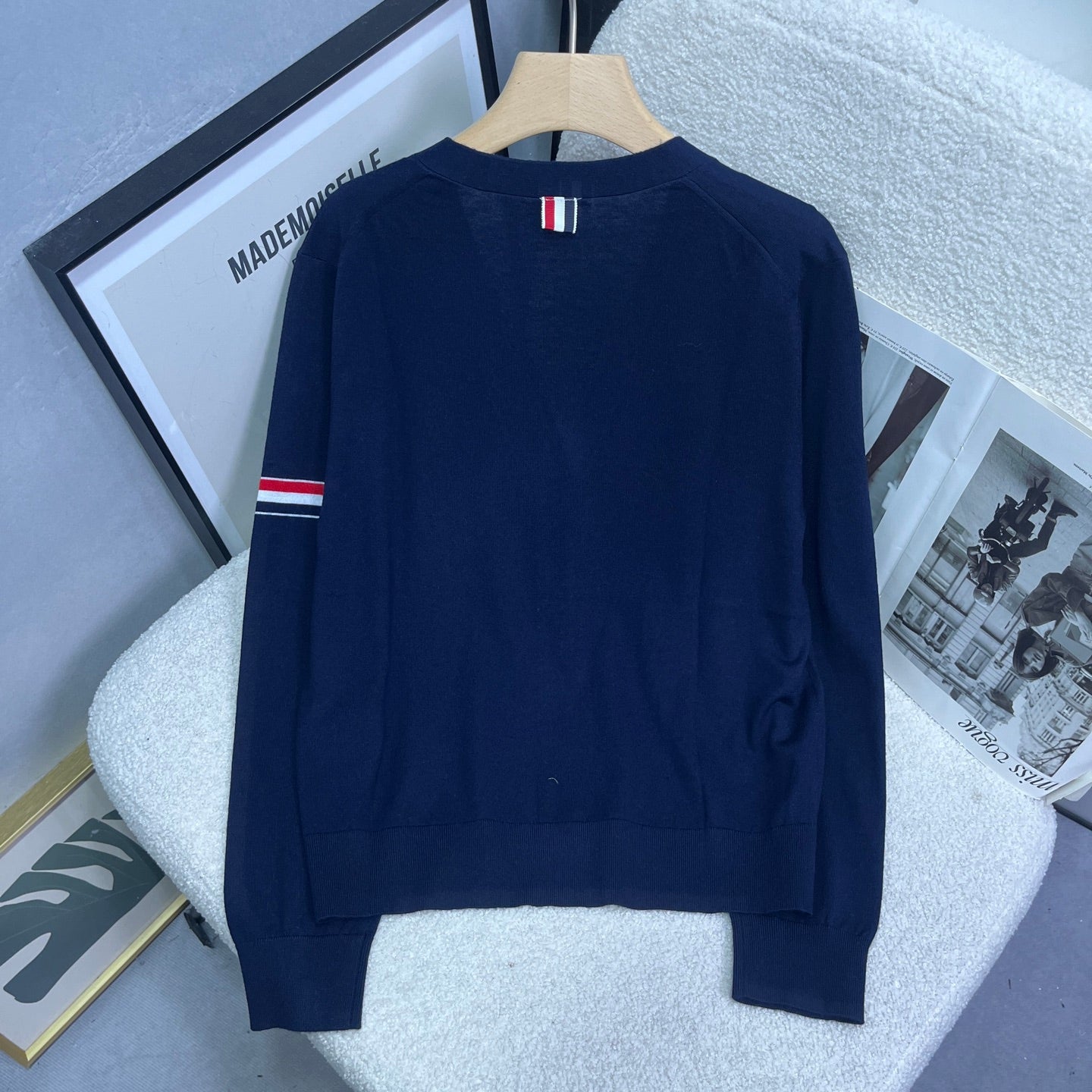 THOM 26S V-NECK KNIT CARDIGAN 284