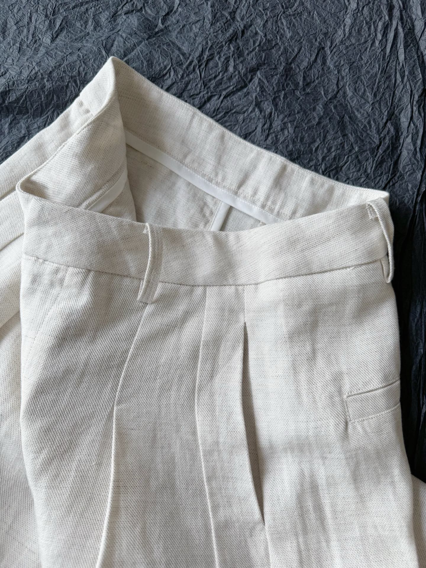 LORO PIANA 26S WIDE LEG PANTS 716