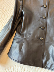DIOR 25S LEATHER JACKET STYLE 358