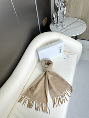 SCARF 180 CM IN CAMEL BEIGE CASHMERE 383863