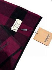 SCARF 180 CM IN MULBERRY PURPLE CASHMERE 403871