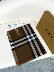 BBR SCARF 220 CM IN SILK CASHMERE 481240