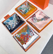 HERMES 25S SCARF 90 IN SILK 729030