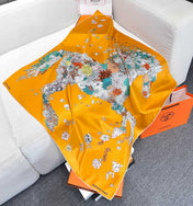 HERMES 25S SCARF 90 IN SILK 729031