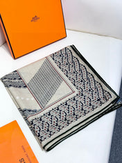 HERMES 25S SCARF 140 IN SILK 727340