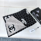CHANEL 25S SCARF 185 IN CASHMERE 721525