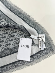 DIOR SCARF 140 CM IN SILK-WOOL BLEND 702041