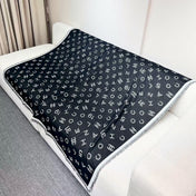 CHANEL 26S SCARF 140 IN WOOL AND SILK 311816