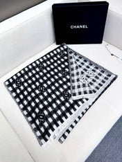 CHANEL 25S SCARF 190 IN CASHMERE 880365
