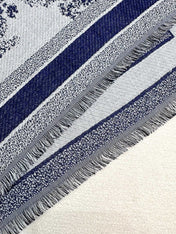 DIOR 26S SCARF 140CM IN SILK & CASHMERE 292286