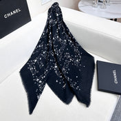 CHANEL 26S SCARF 140 IN SILK 309774
