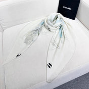 CHANEL 26S SCARF 140 IN SILK 309769