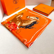 HERMES 26S SCARF 90 IN SILK 303193