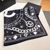 CHANEL 26S SCARF 90 IN SILK 304581