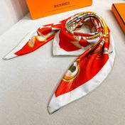 HERMES 26S SCARF 88 IN SILK 303221