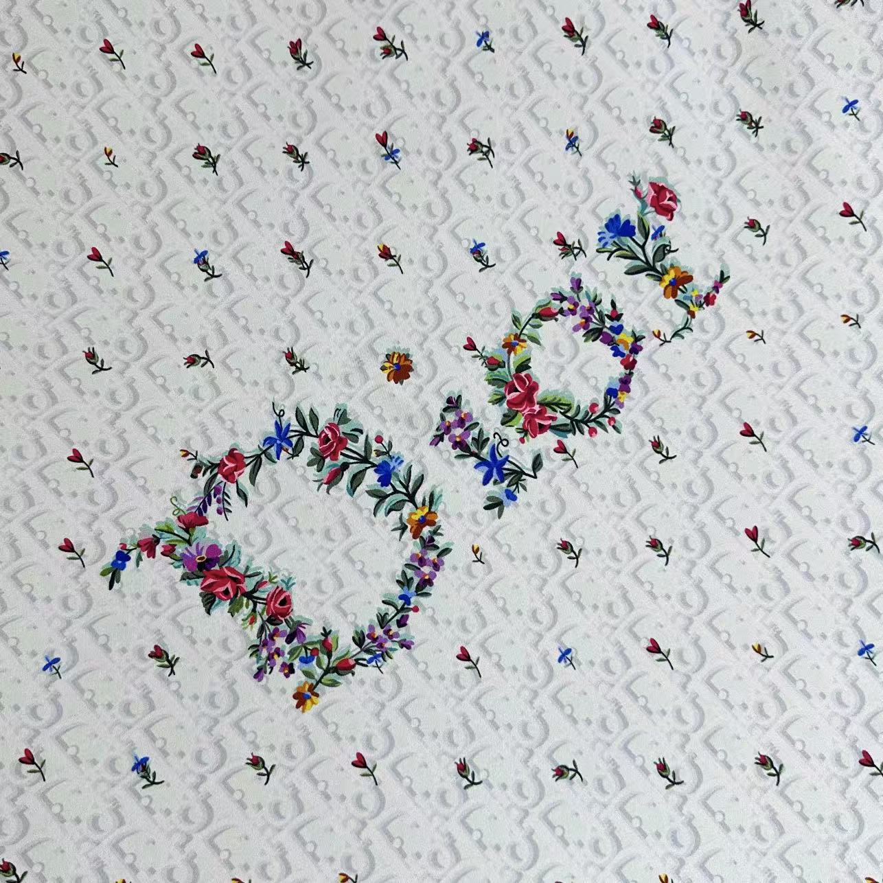 DIOR 26S SCARF 90CM IN SILK 309788