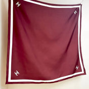 CHANEL 26S SCARF 90 IN SILK 303208