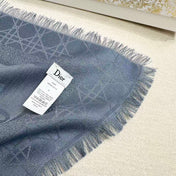 DIOR 26S SCARF 140CM IN CASHMERE SILK 303197
