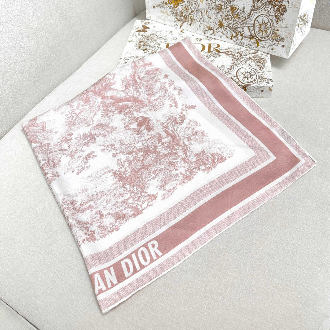 DIOR 26S SCARF 90 IN SILK 509581