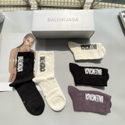 BALENCIAGA 26S CREW SOCKS 561313 (1 BOX)