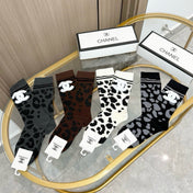CHANEL 26S CREW SOCKS 407156 (1 BOX)
