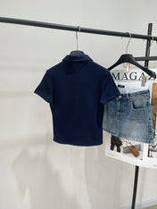 MIUMIU SHORT SLEEVE POLO SHIRT 273028