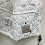 MONCLER 25S DOWN VEST IN WHITE 081