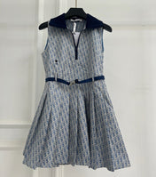 DIOR 26S SLEEVELESS FIT-AND-FLARE DRESS 1420
