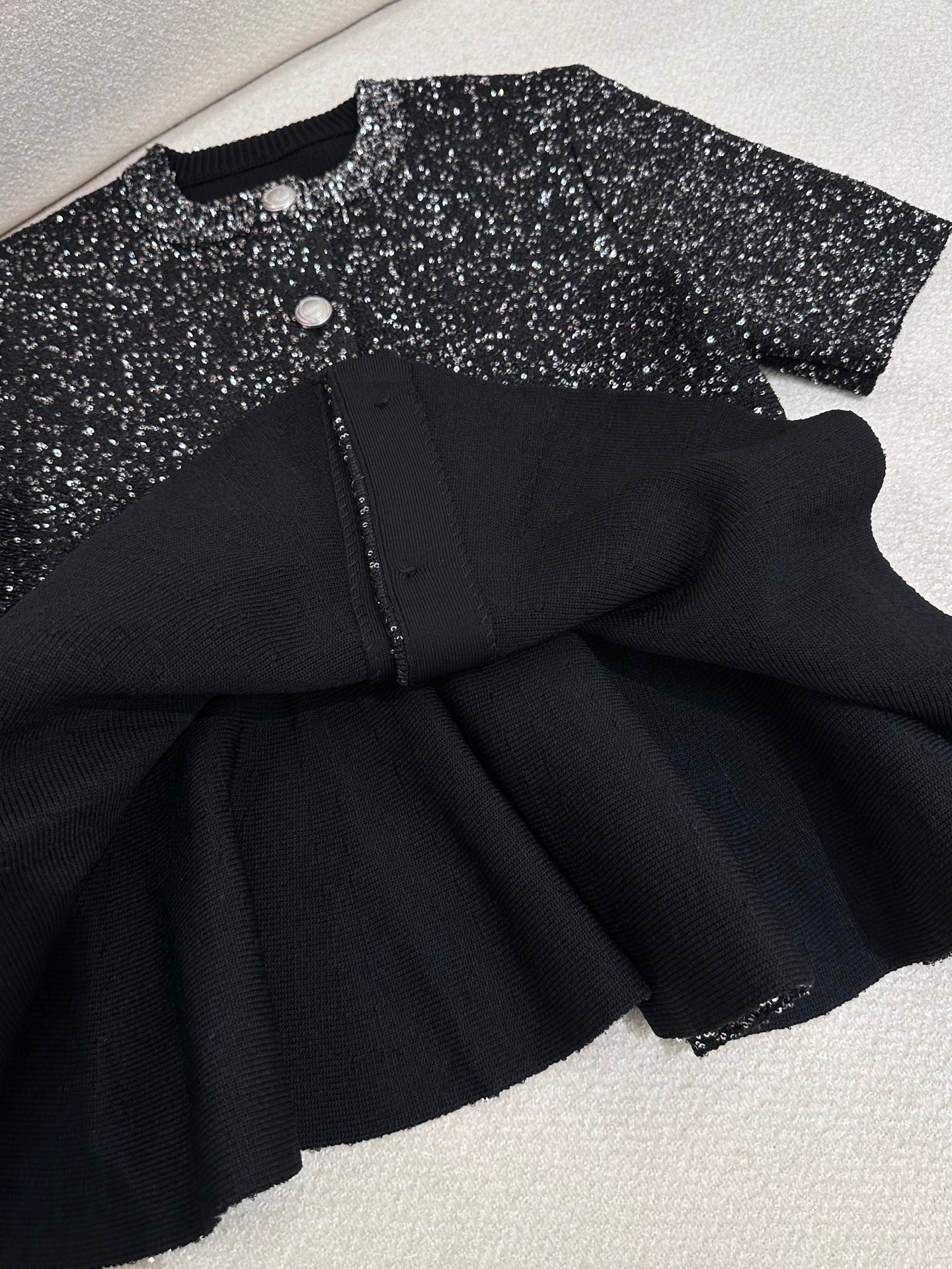 DIOR 26S SHORT-SLEEVED PEPLUM 1467