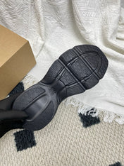 LOEWE 26S CLOUDSOLO SNEAKERS IN BLACK RECYCLED POLYESTER