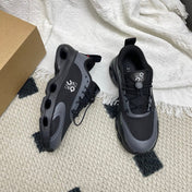 LOEWE 26S CLOUDSOLO SNEAKERS IN BLACK RECYCLED POLYESTER