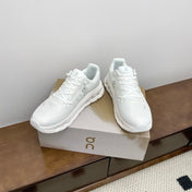 LOEWE 26S CLOUDTILT SNEAKER IN WHITE RECYCLED POLYESTER
