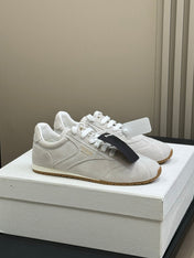 PRADA 25S SNEAKER IN LIGHT GREY SUEDE STYLE 7