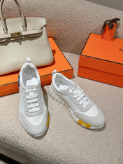 MAINLAND SNEAKER IN PALE GRAY SUEDE AND WHITE BREATHABLE MESH FABRIC 959352