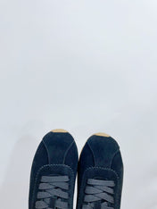 PLUME SUEDE SNEAKERS BLACK