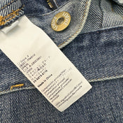 Loewe 25 Straight Jeans Blue Denim Cotton