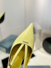 Pra Pumps 50 Square Sole Vanilla Patent Leather