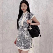 DIOR 25S PRINTED DRESS 700