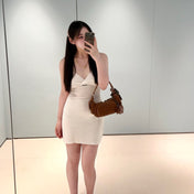 MIUMIU 26S KNIT SLIP DRESS 947