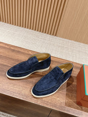 LP OPEN WALK LOAFERS NAVY SUEDE