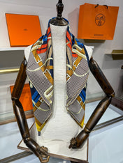 HERMES 26S SCARF 90 IN SILK 307104