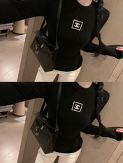 CHANEL 25S LONG SLEEVE T SHIRT STYLE 105
