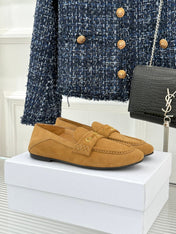 DIOR LOAFER 25S IN LIGHT BROWN SUEDE