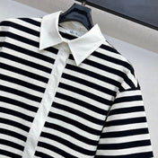 MAXMA 25S STRIPED SHIRT IN COTTON 264534
