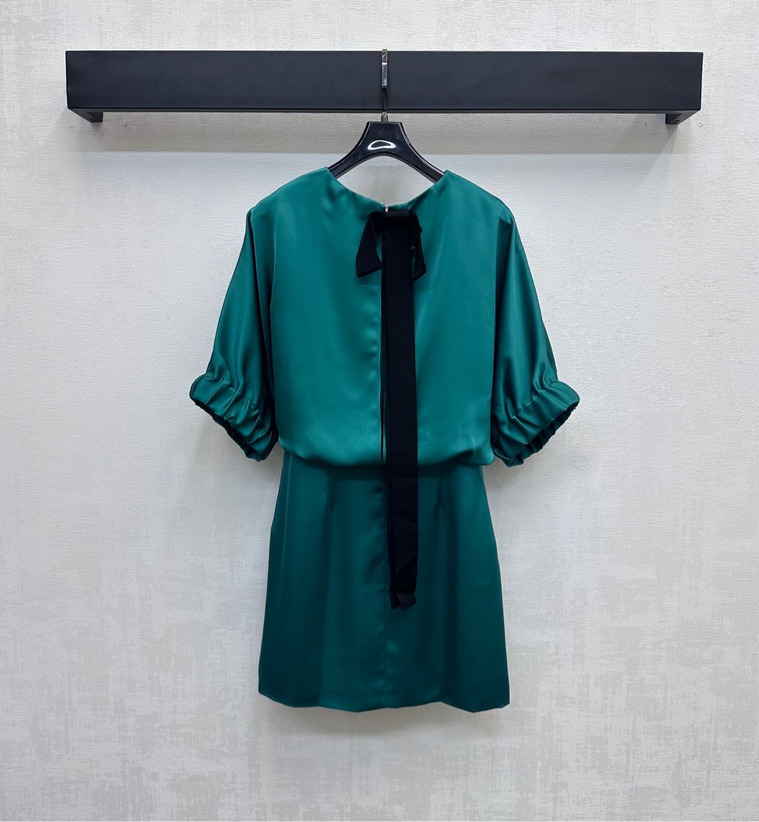 MAXMA 25S SHORT SLEEVE DRESS WITH BOW 264552