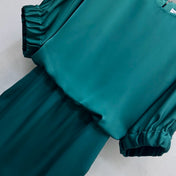 MAXMA 25S SHORT SLEEVE DRESS WITH BOW 264552